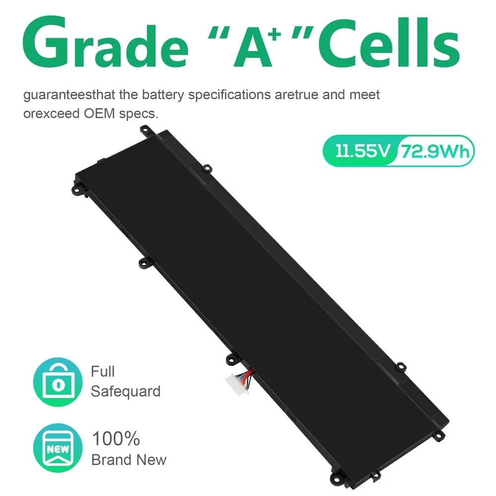 BN06XL Battery for HP Spectre X360 15-eb 15-EB0053DX 15-EB0043DX 11.55V 6312mAh